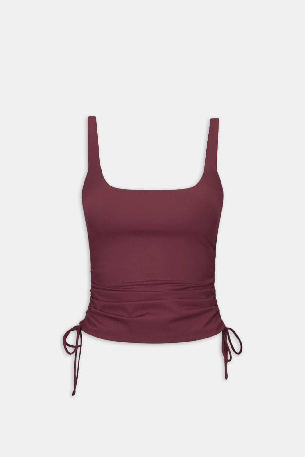 DayFlex Adjustable Side Tie Vest - Burgundy