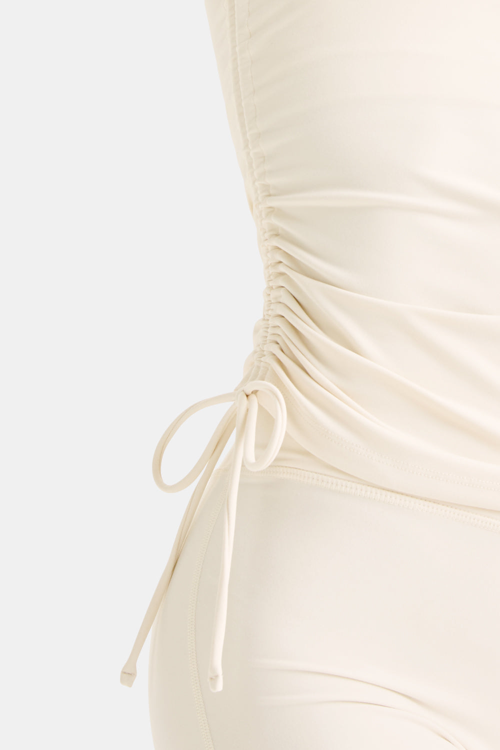 DayFlex Adjustable Side Tie Vest - Buttermilk