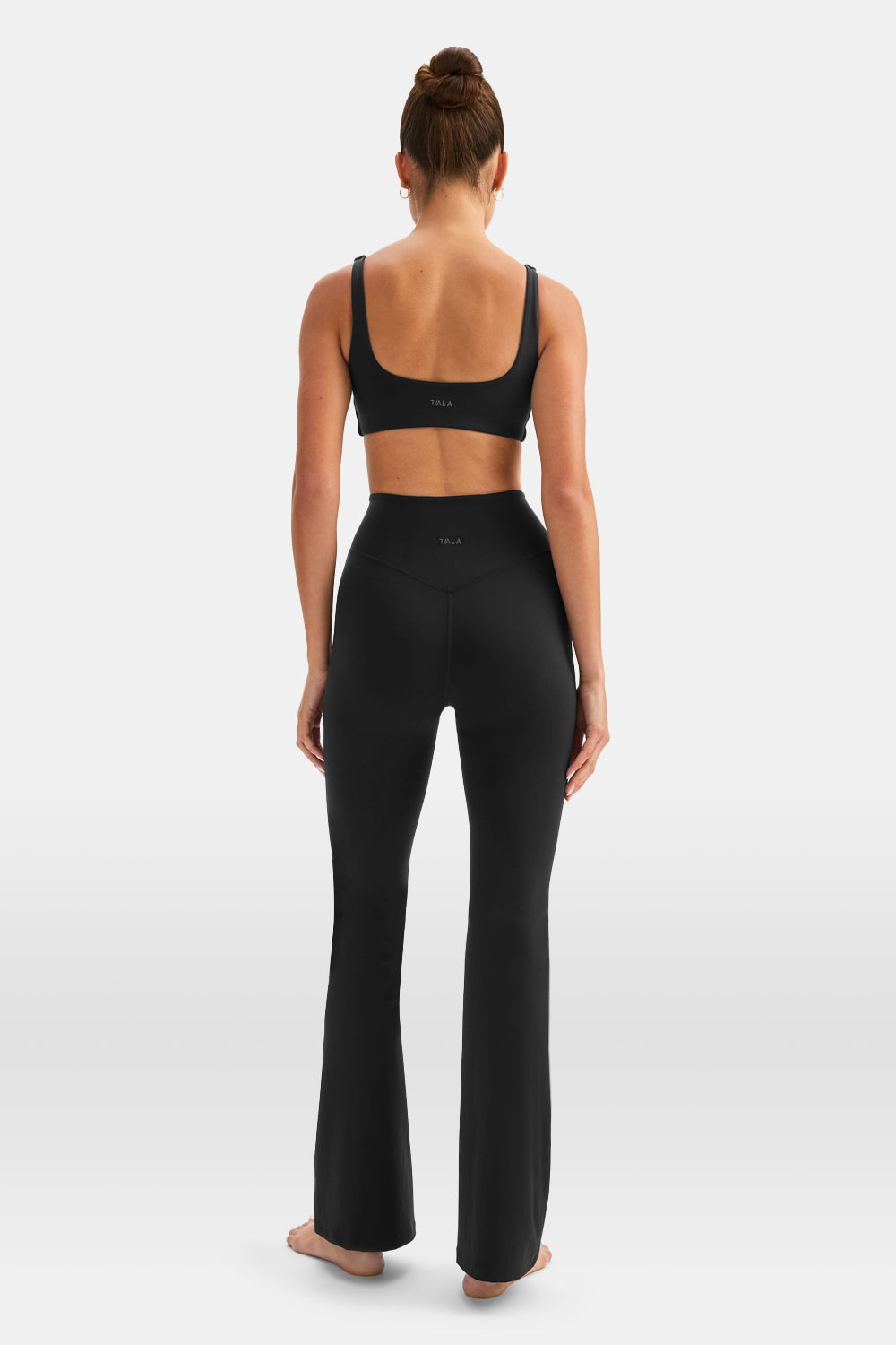 DayFlex Twist Front Sports Bra - Shadow Black