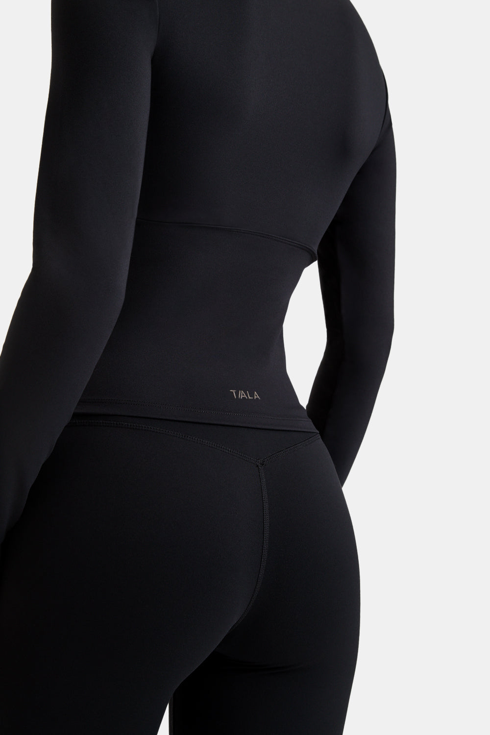 DayFlex V Neck Top - Shadow Black