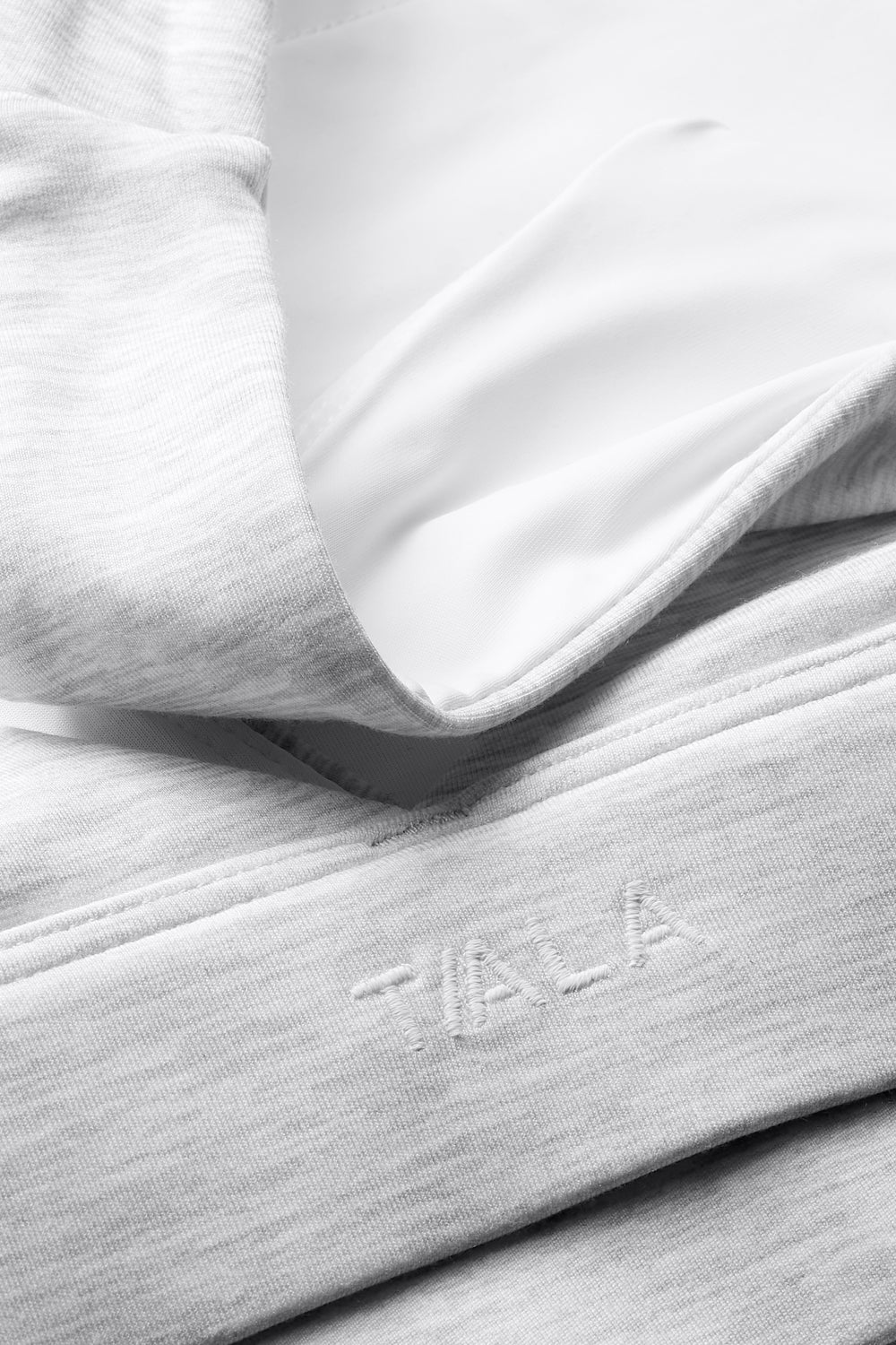 DayFlex V Neck Sports Bra - Grey Marl