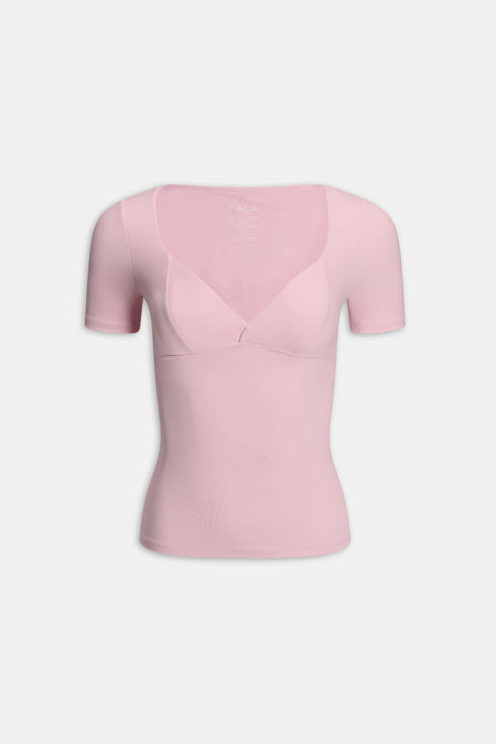 DayFlex Plunge Top - Ballet Slipper