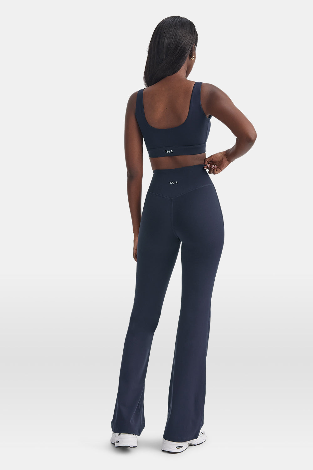 DayFlex Wrap Flared Yoga Pant - Midnight Navy