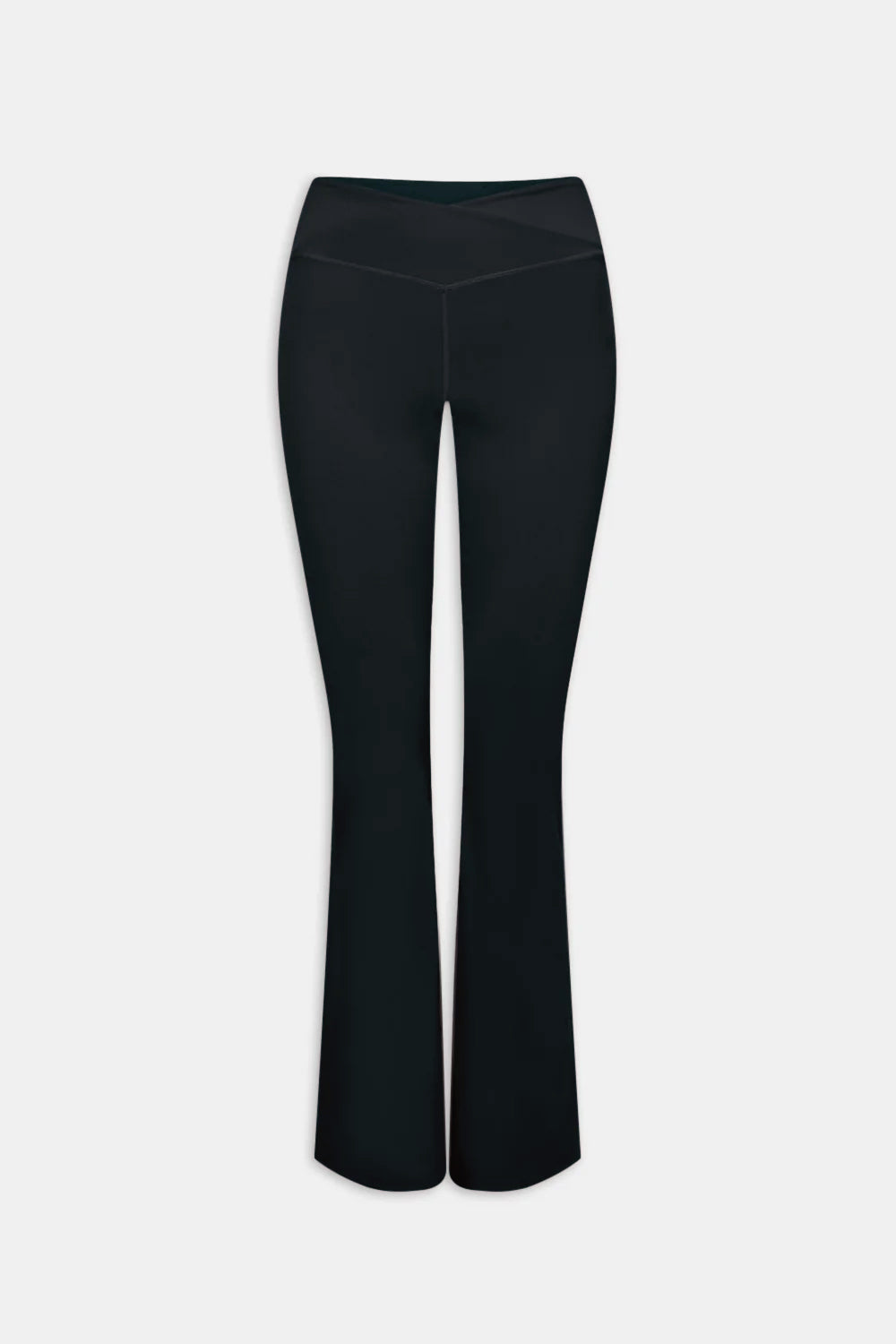 DayFlex Wrap Flared Yoga Pant - Shadow Black