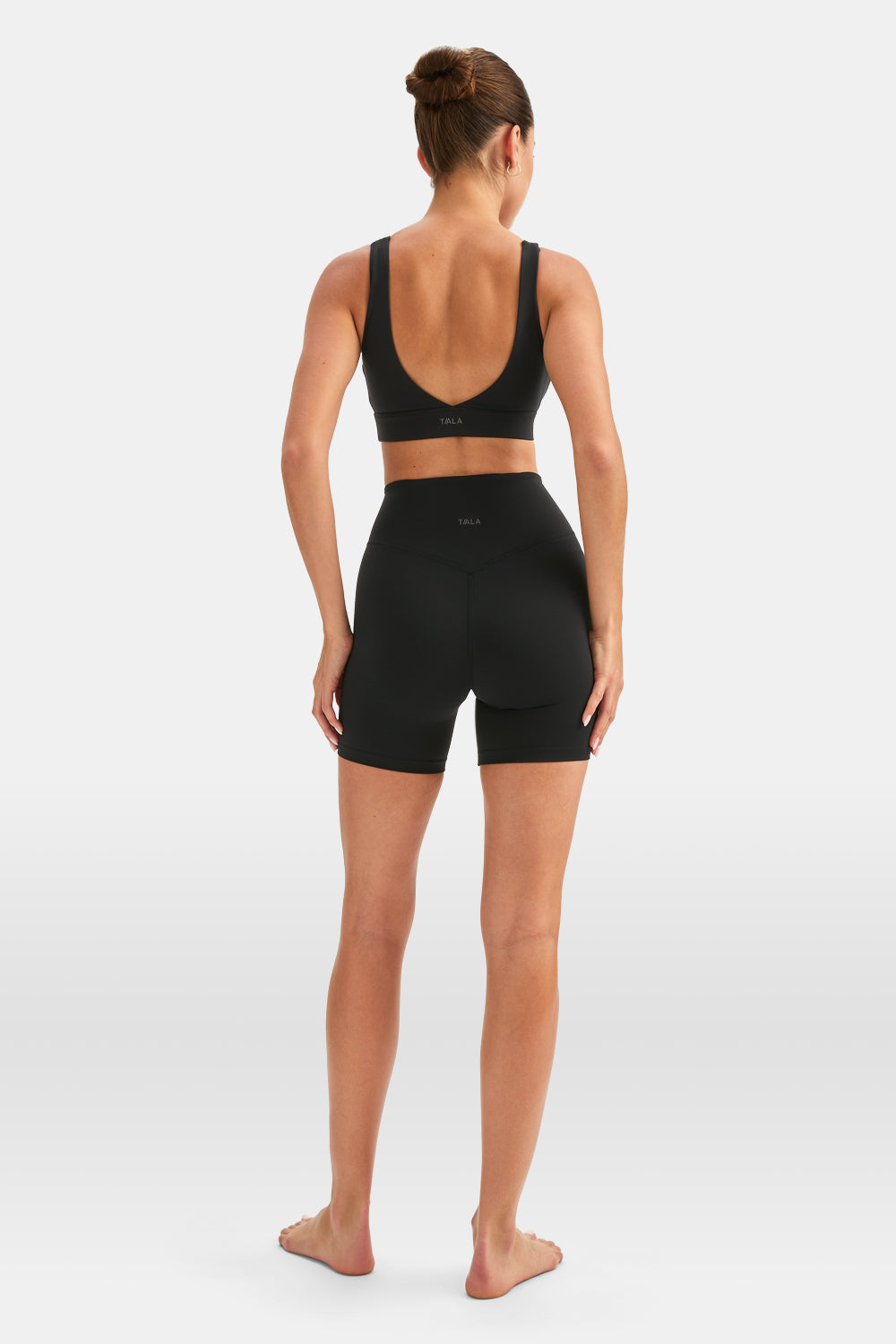 DayFlex Wrap Cycling Shorts - Shadow Black