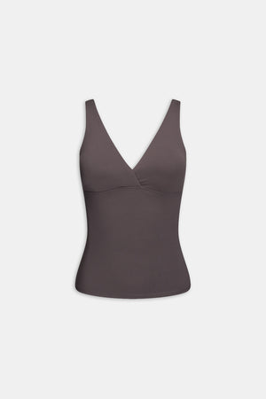 DayFlex V Neck Vest - Cool Espresso
