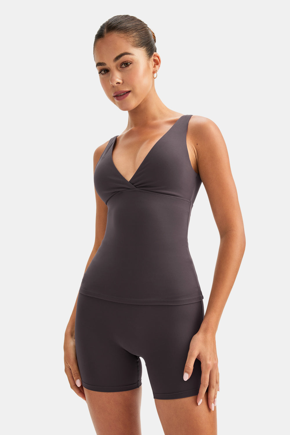 DayFlex V Neck Vest - Cool Espresso