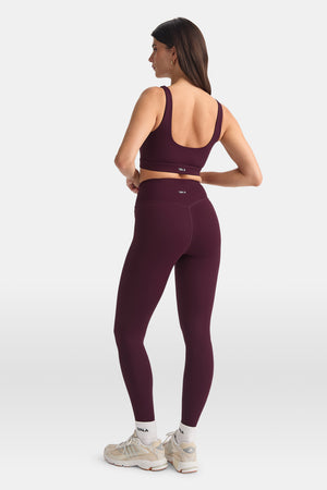 DayFlex Wrap High Waisted Legging - Fig