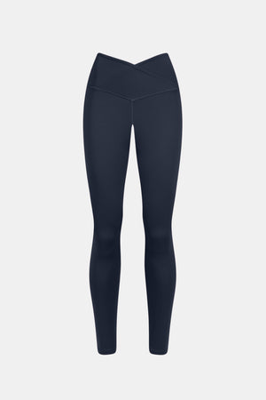 DayFlex Wrap High Waisted Legging - Midnight Navy