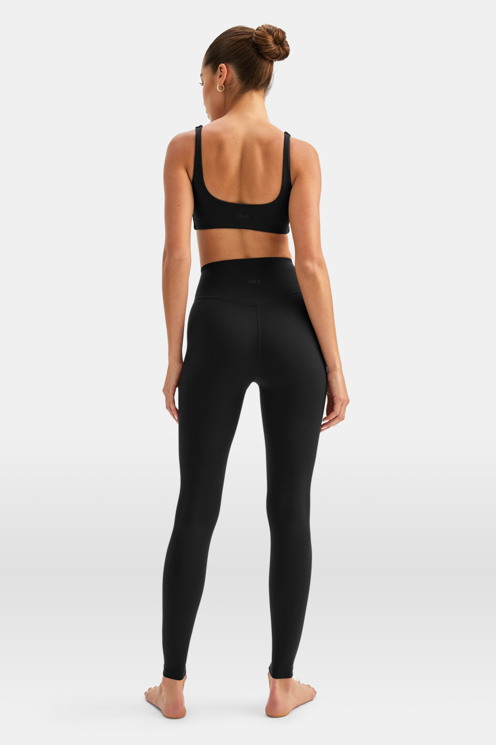 DayFlex Wrap High Waisted Legging - Shadow Black
