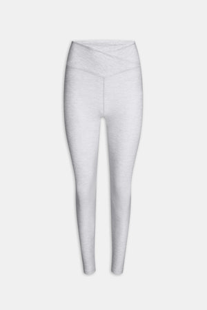 DayFlex Wrap High Waisted Legging - Grey Marl