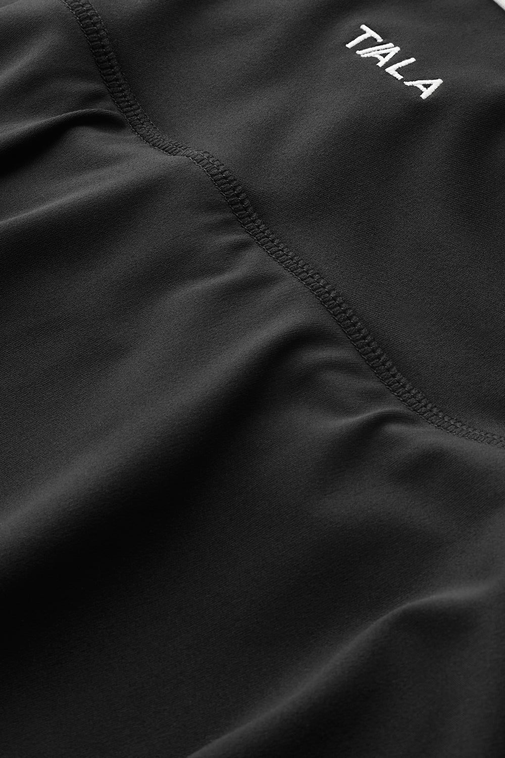 DayFlex Wrap Waist Skort - Shadow Black & Ivory