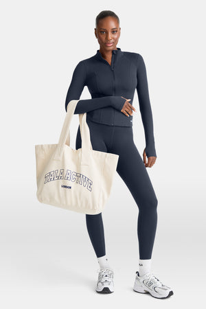 DayFlex Zip Through Sports Jacket - Midnight Navy