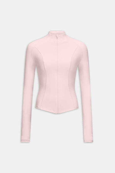 DayFlex Zip Through Jacket - Ballet Slipper