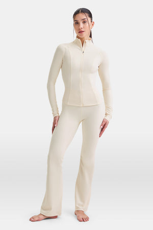 DayFlex Zip Through Jacket - Buttermilk