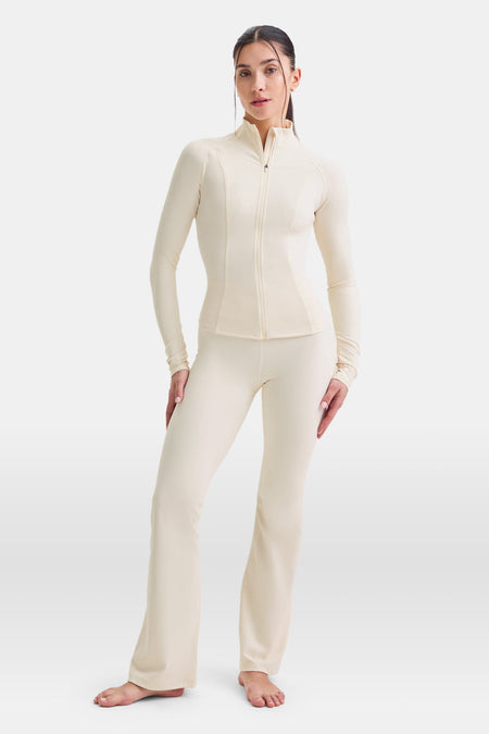 DayFlex Zip Through Jacket - Buttermilk