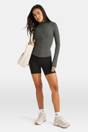 DayFlex Zip Through Jacket - Dark Olive