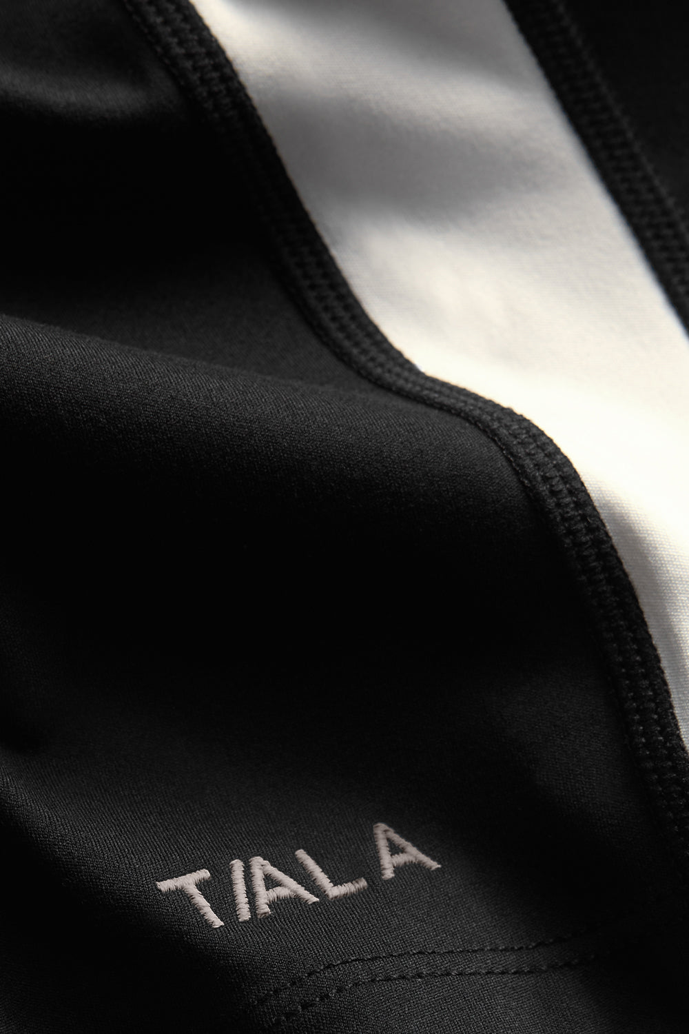 DayFlex Contrast Stripe Zip Through Jacket - Shadow Black And Ivory