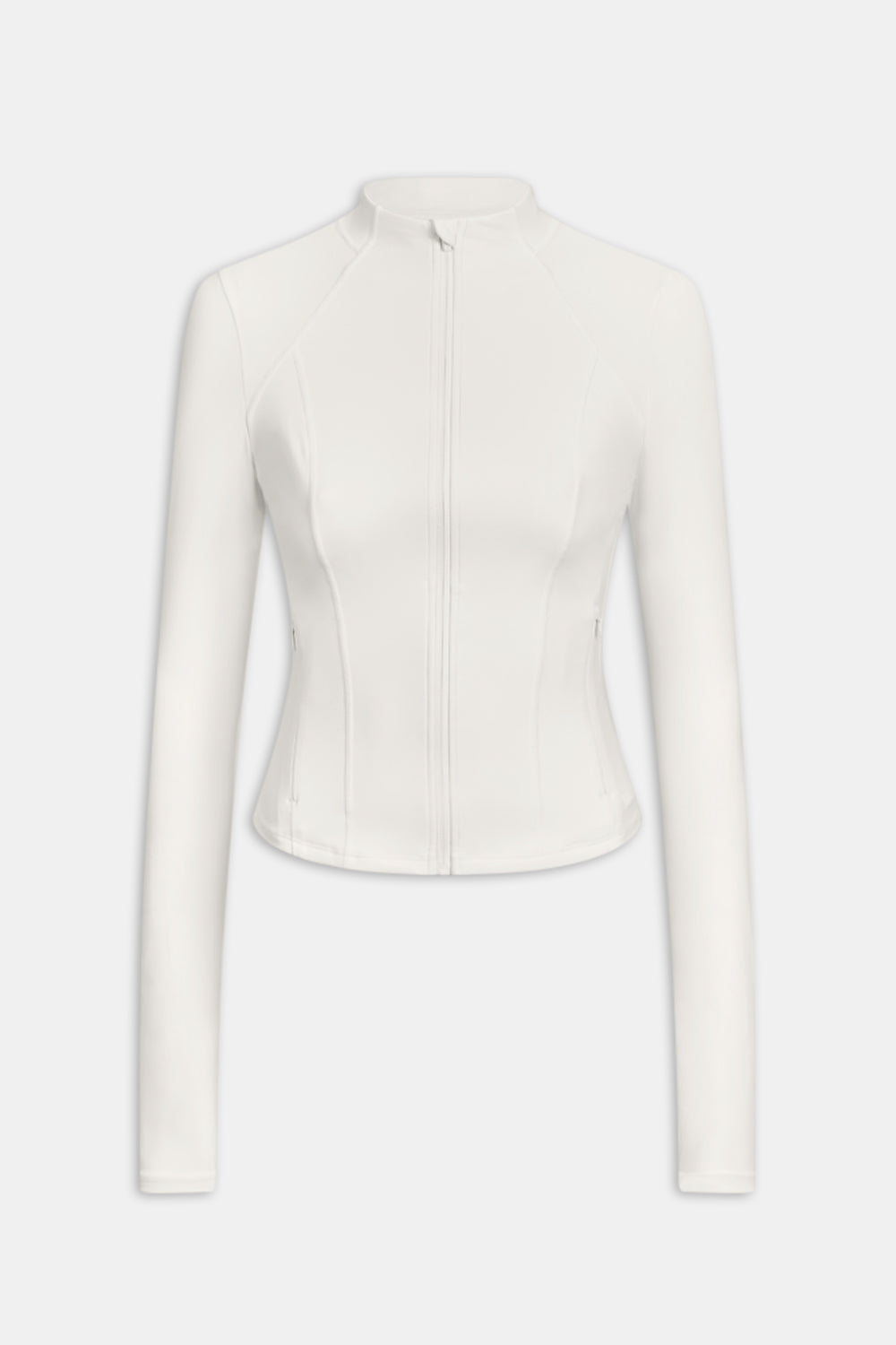 DayFlex Zip Through Sports Jacket - Ivory