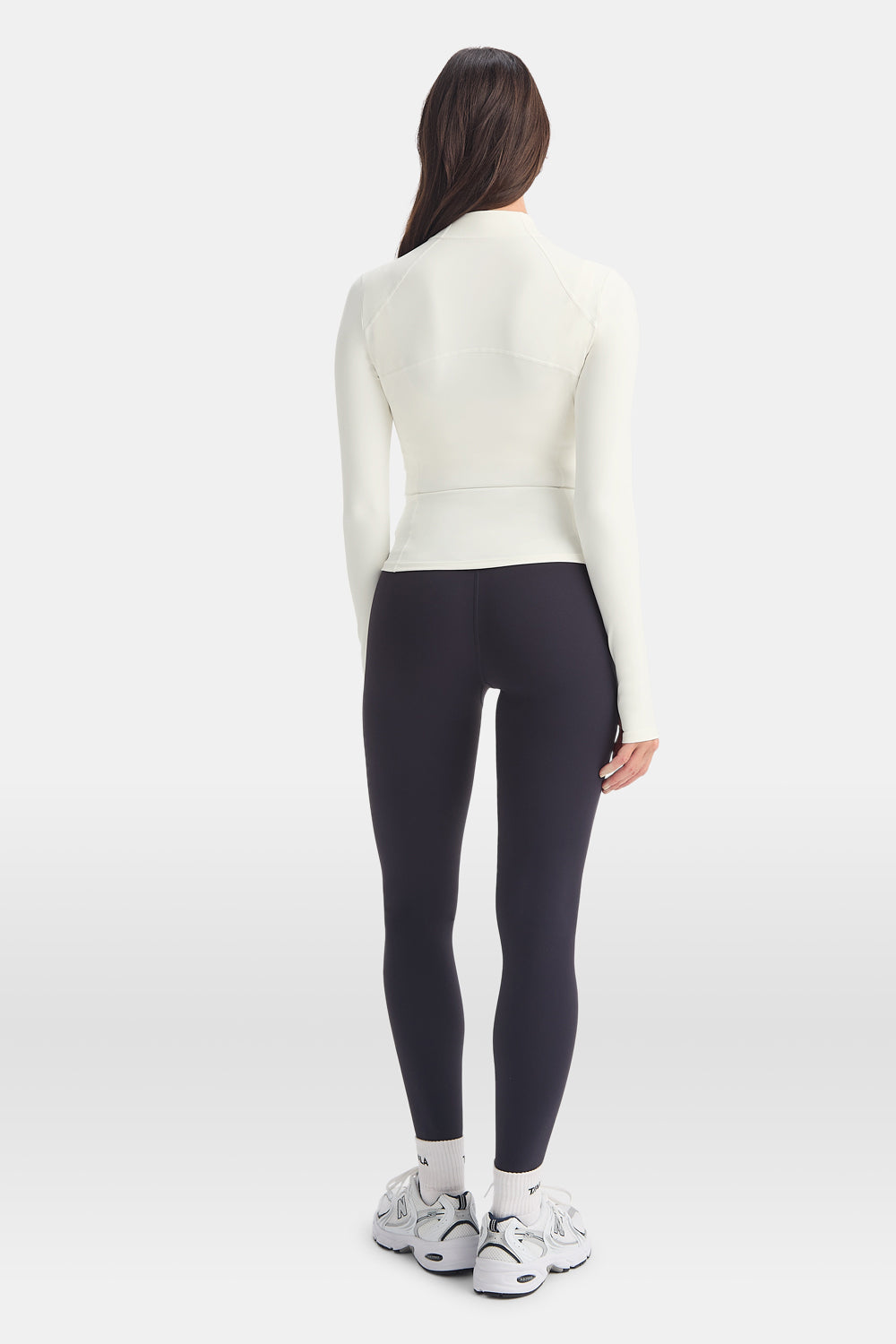 DayFlex Zip Through Sports Jacket - Ivory