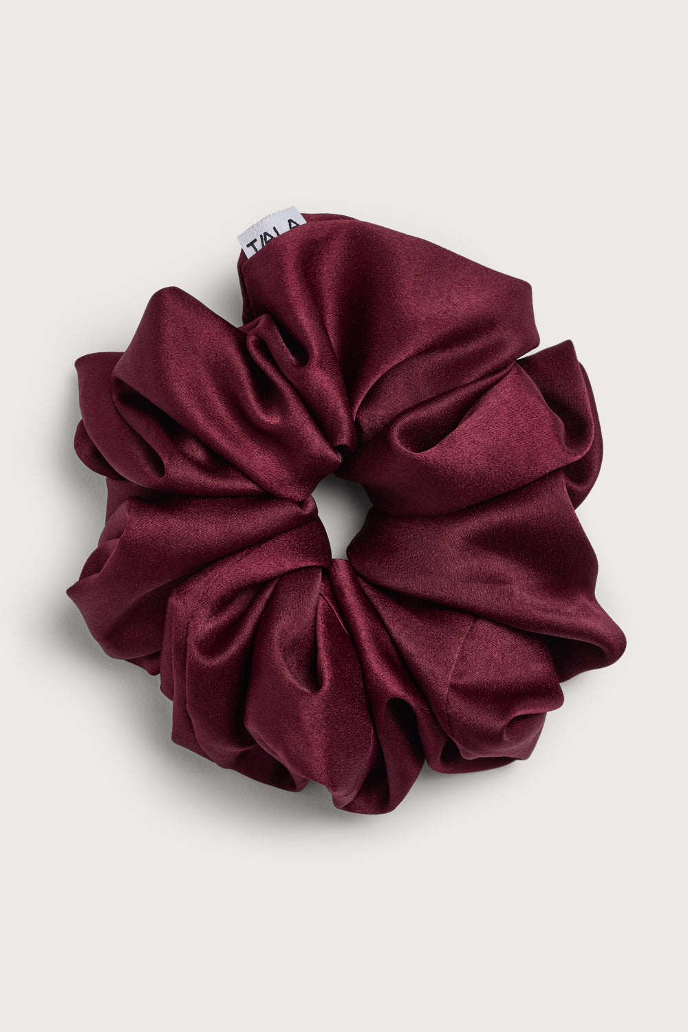 XL Satin Scrunchie - Port Red