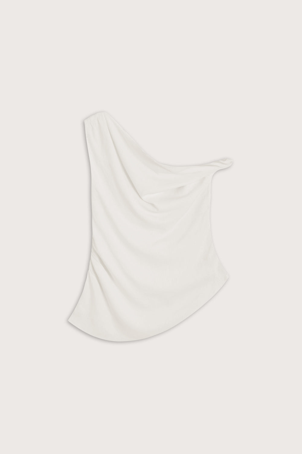 Soft Linen Top - Ivory