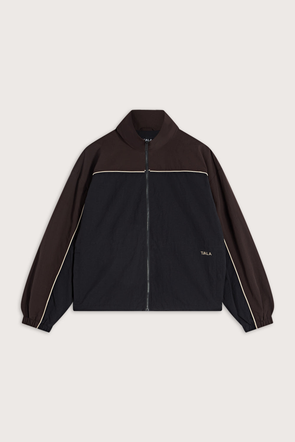 Multiway Contrast Windbreaker - Americano