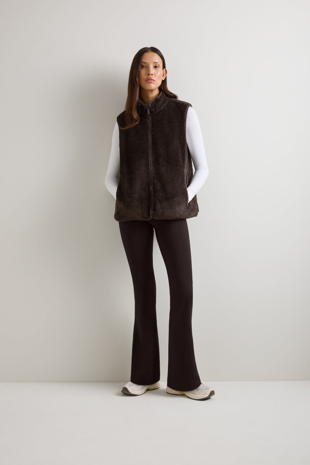 Reversible Fleece Gilet - Americano