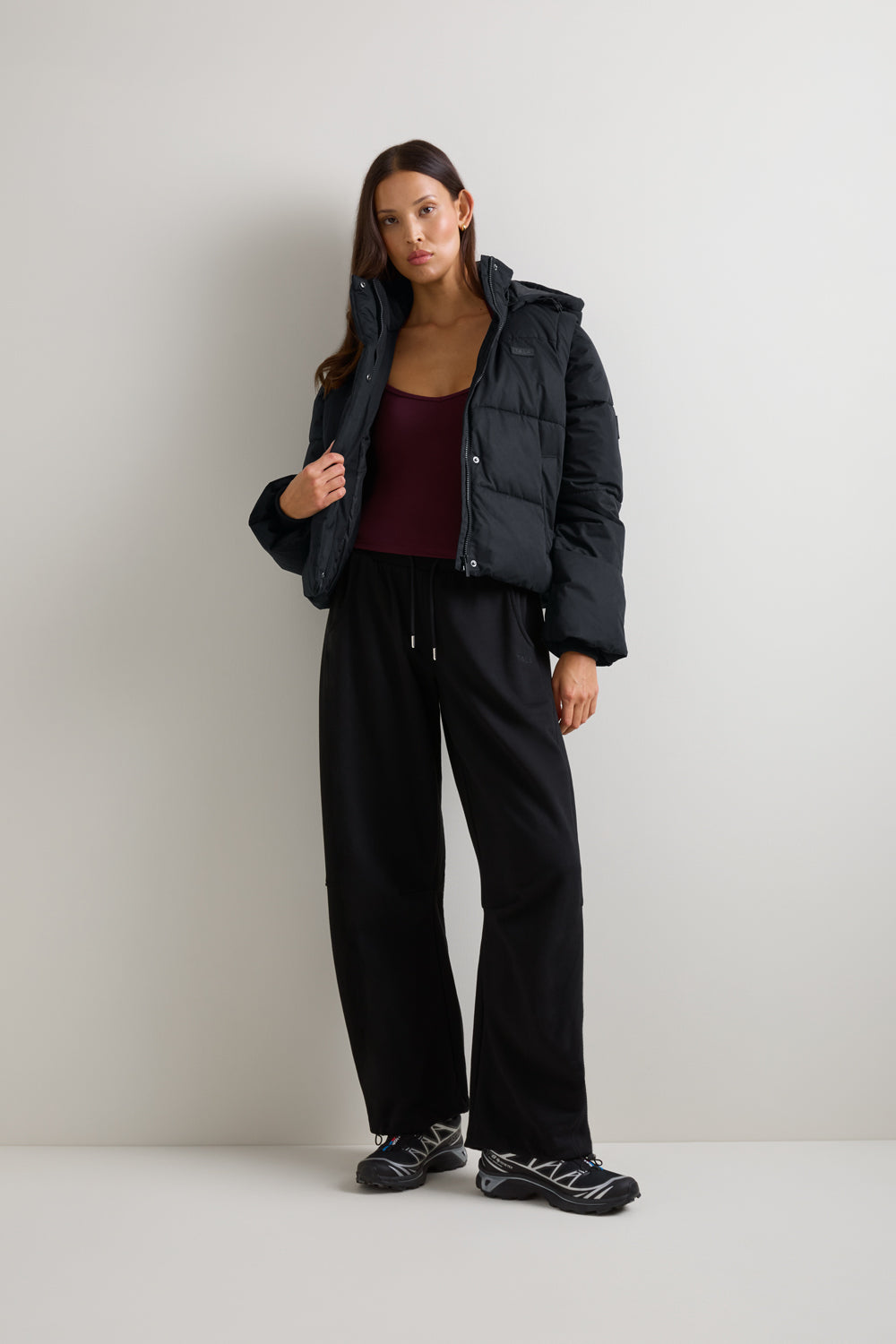 Storm Puffer Jacket - Black