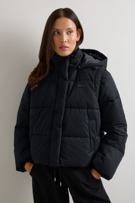 Storm Puffer Jacket - Black