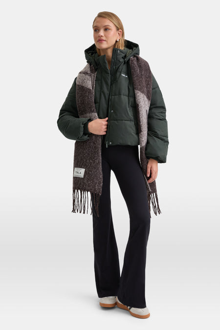 Storm Puffer Jacket - Dark Moss