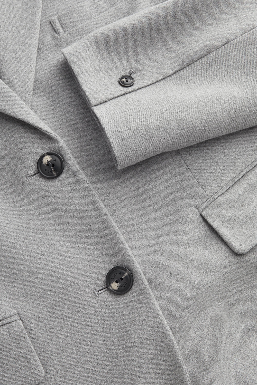 Everyday Tailoring Oversized Blazer - Iron Grey Marl