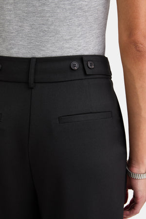 Everyday Tailoring Wide Leg Trousers - Black