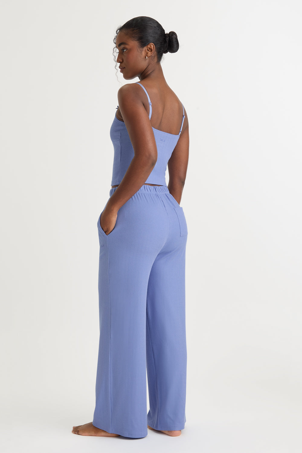 Soft Lounge Cami Top - Cornflower Blue