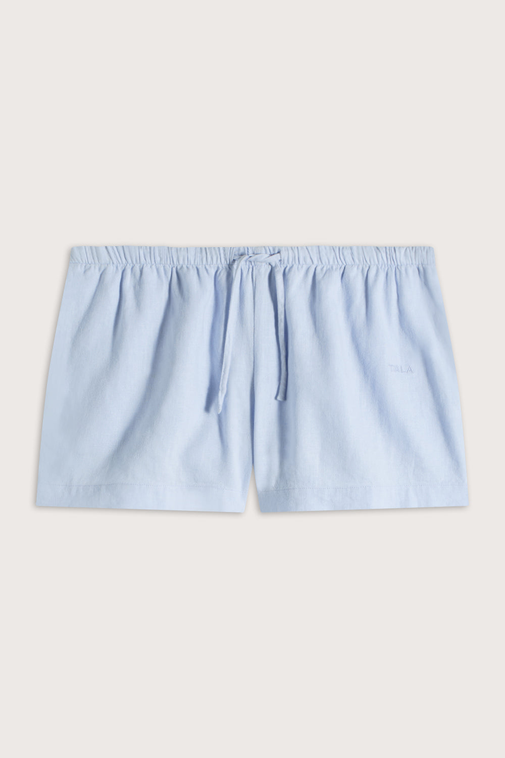 Soft Linen Short - Baby Blue
