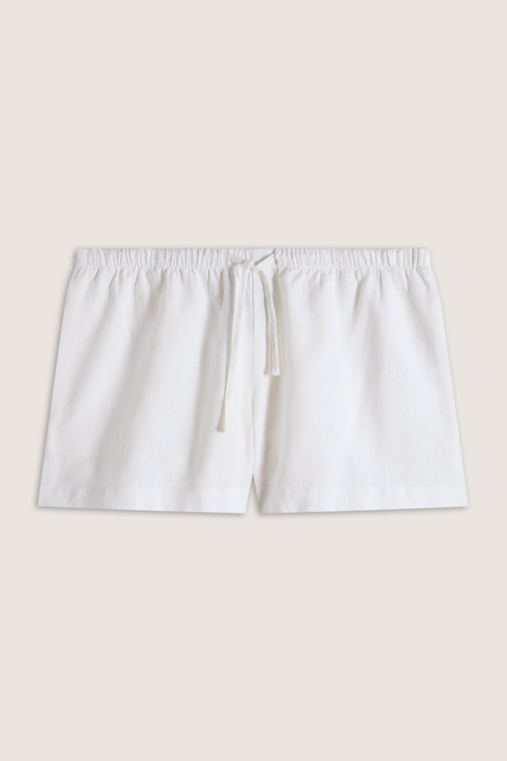 Soft Linen Short - Ivory