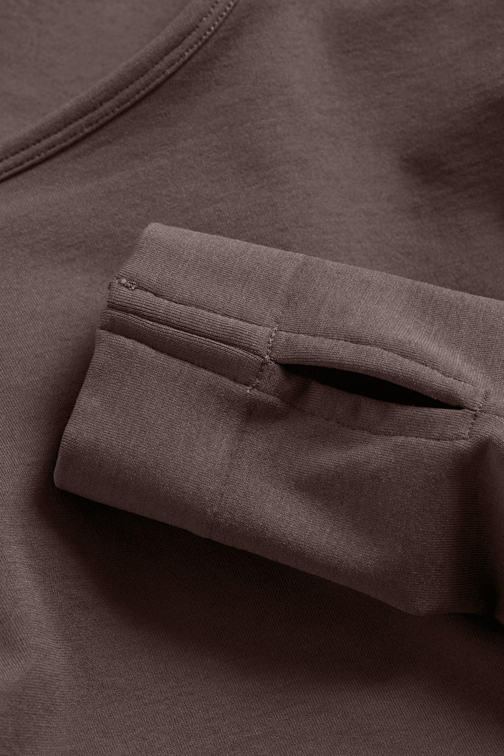 Sculpt Seamless Active Shrug - Dark Truffle