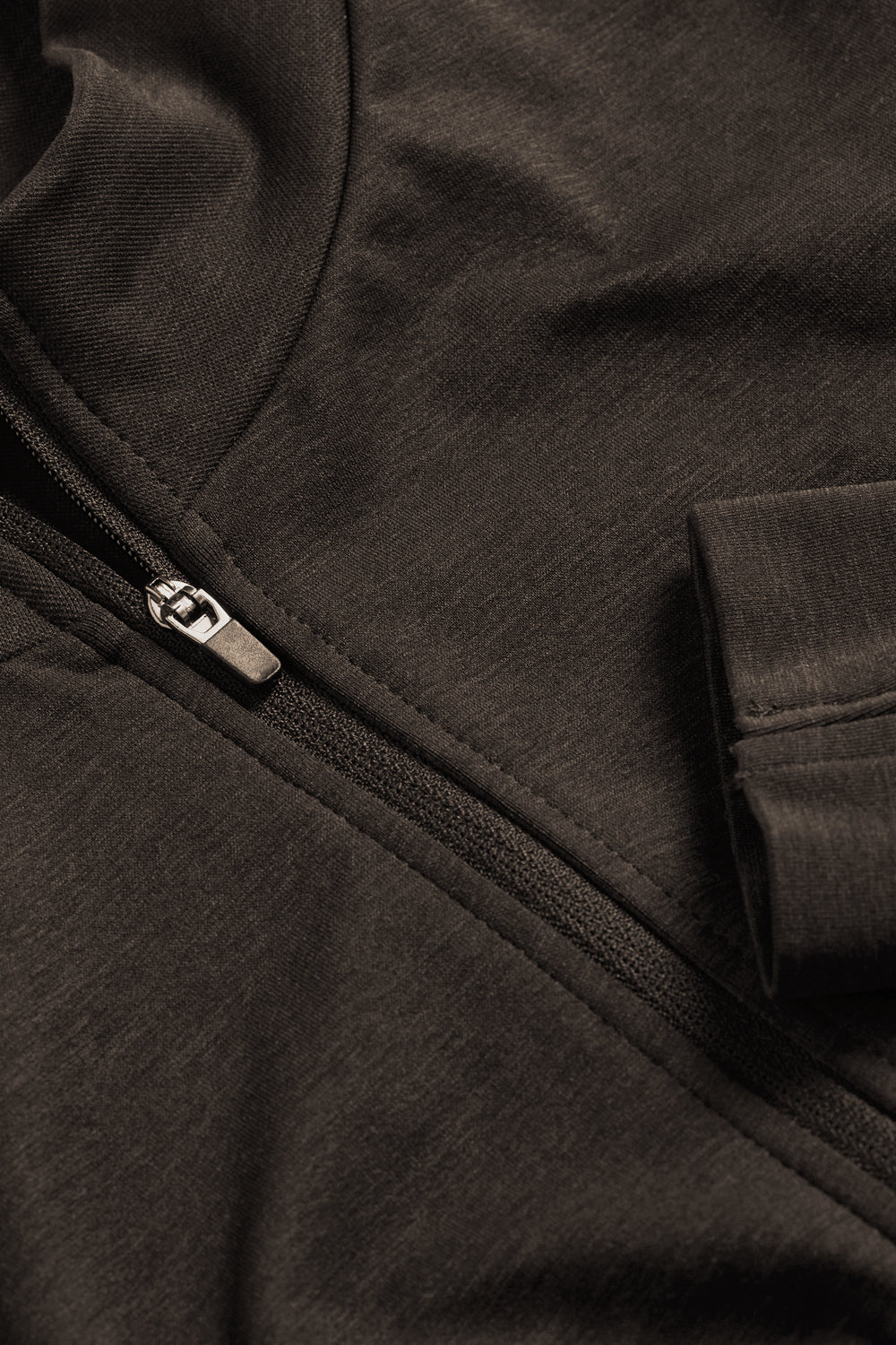 Sculpt Seamless Longline Jacket - Espresso Brown