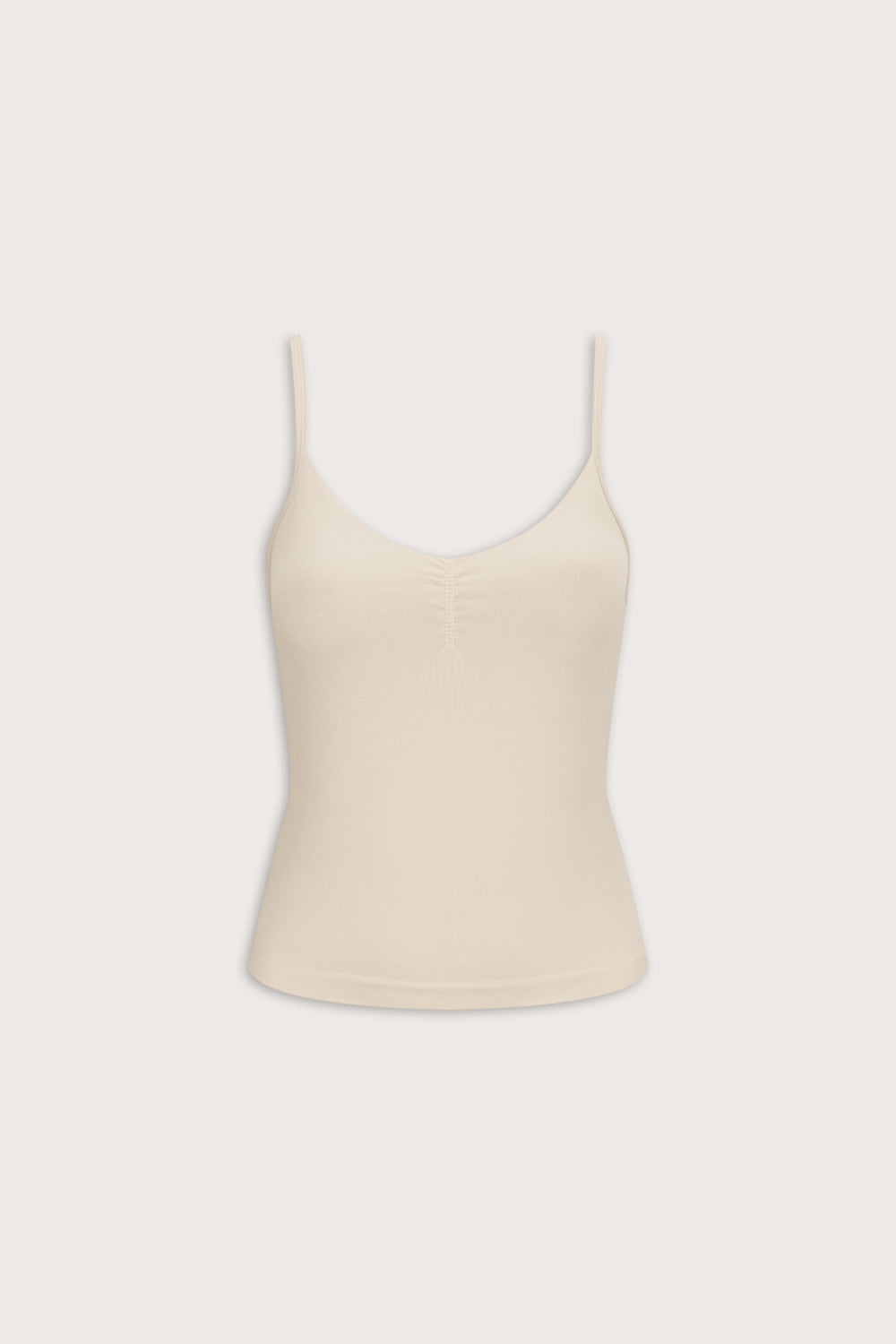 Sculpt Seamless Ruched Vest - Chai