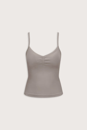 Sculpt Seamless Ruched Vest - Pebble