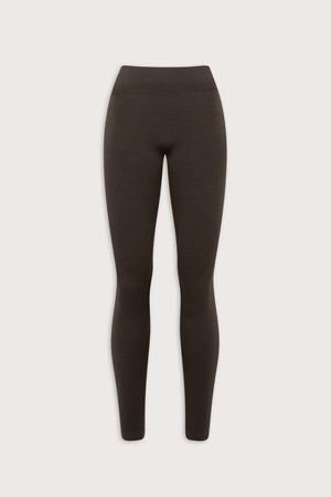 Sculpt Seamless Scrunch Legging - Espresso Brown