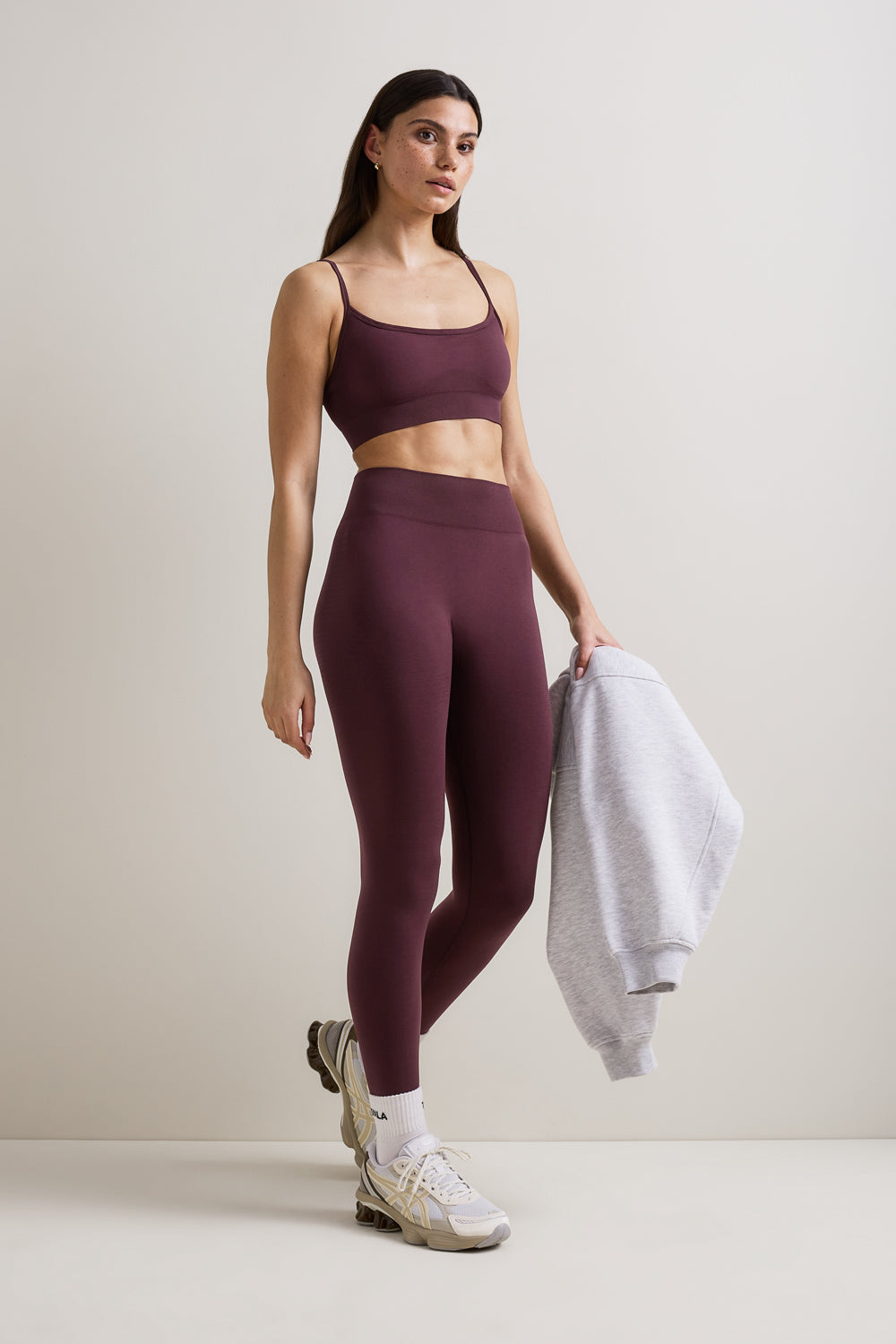 Sculpt Seamless Scrunch Legging - Fig