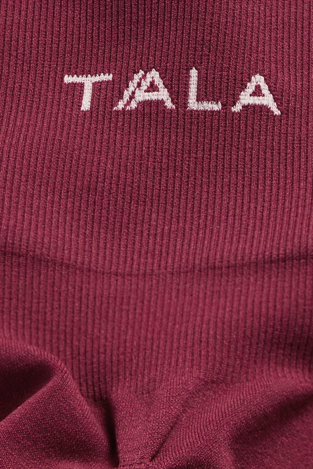 Sculpt Seamless Scrunch Legging - Cherry Red