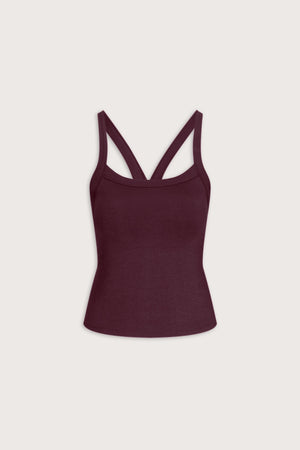 Sculpt Seamless Scoop Neck Cami - Fig