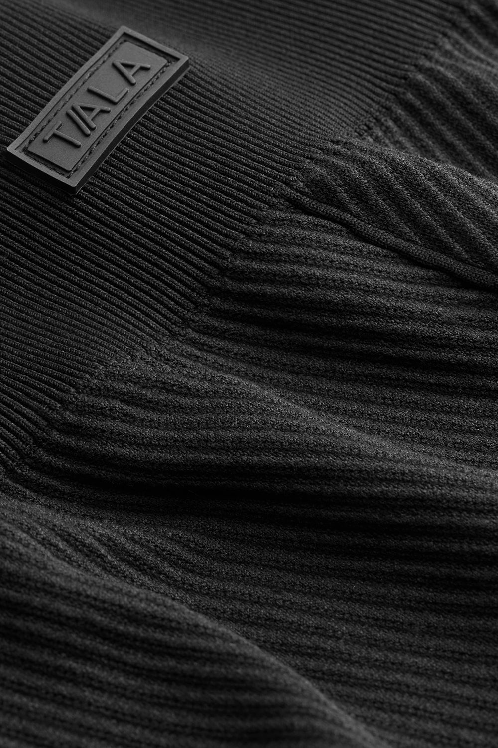 Seamless Rib Legging - Vintage Black