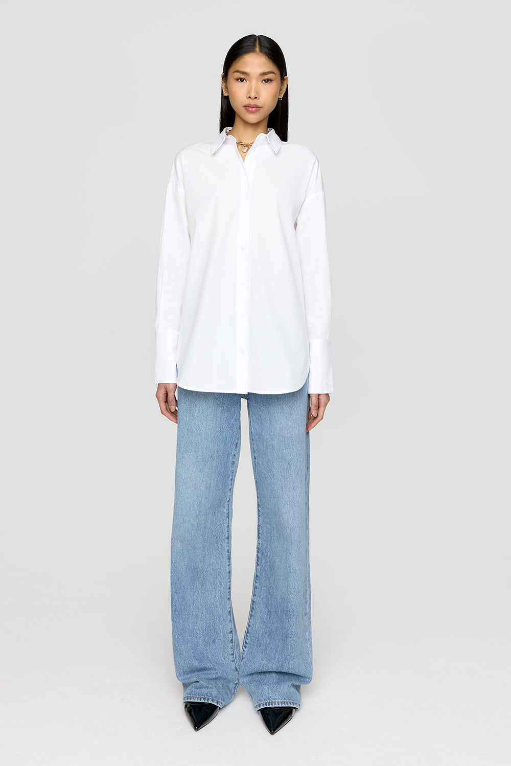 The Essential Poplin Shirt - White