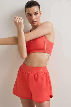 SkinLuxe Built-In 2In1 Short - Coral