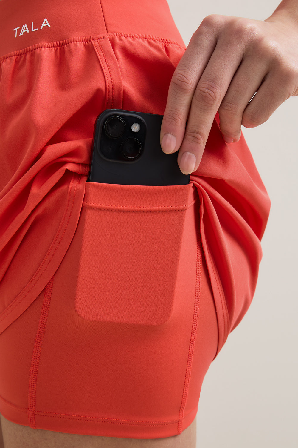 SkinLuxe Built-In 2In1 Short - Coral