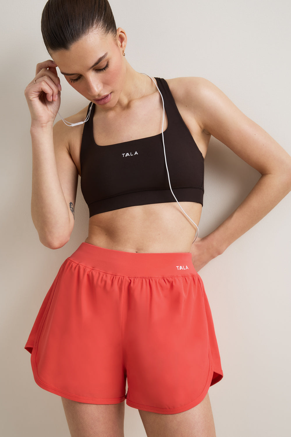 SkinLuxe Built-In 2In1 Short - Coral