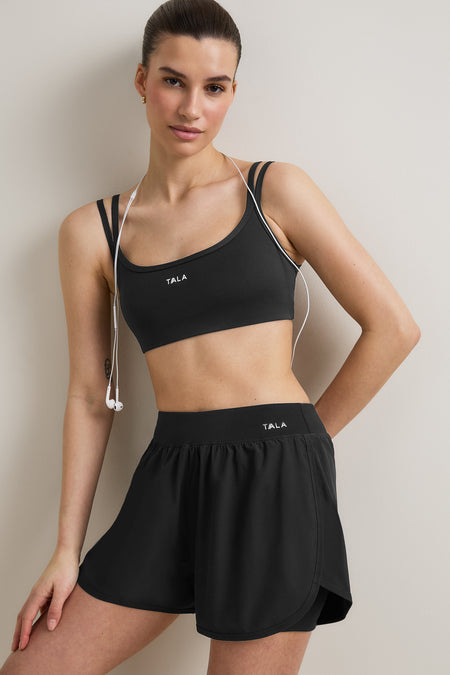 SkinLuxe Built-In 2In1 Short - Shadow Black